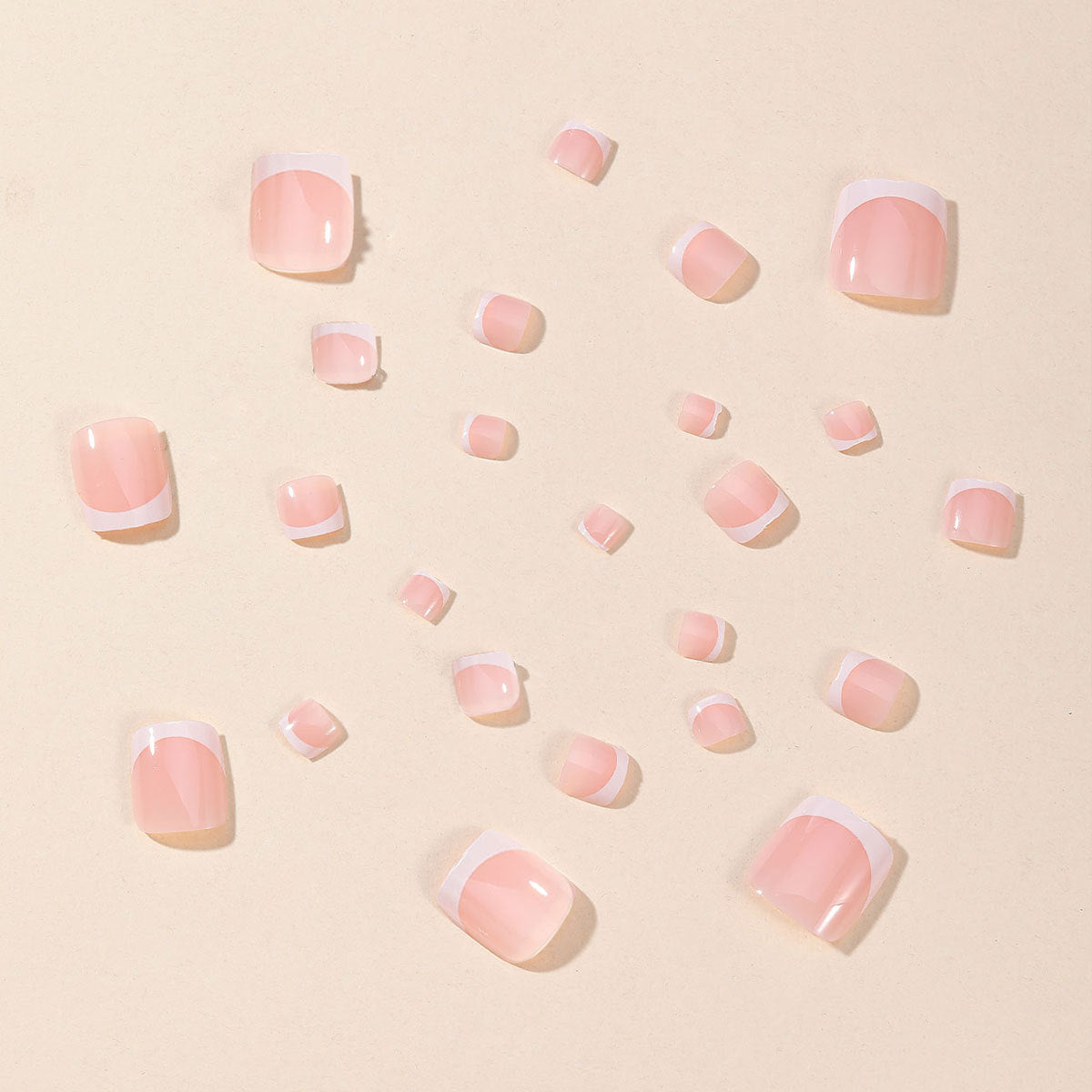French Tip Gel Nagelkunst Brehn