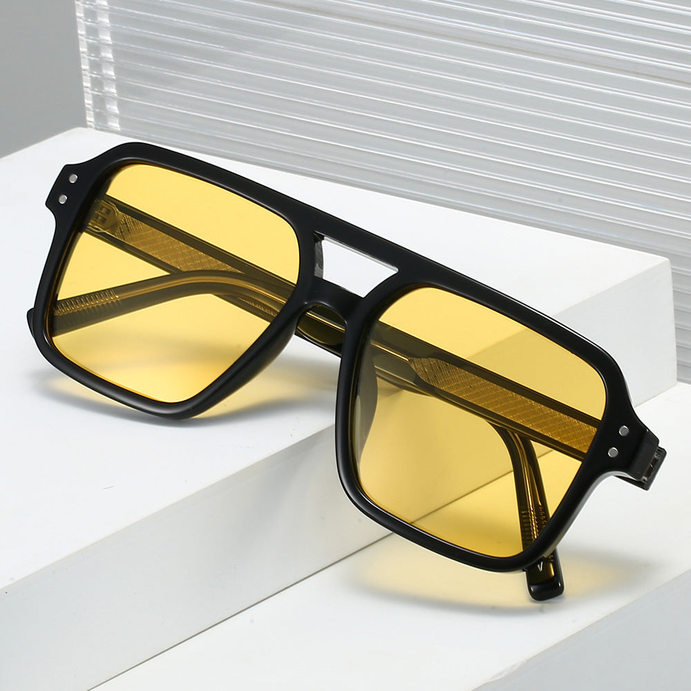 Damen Modische Sonnenbrille im eleganten Schildpatt-Design Brehn