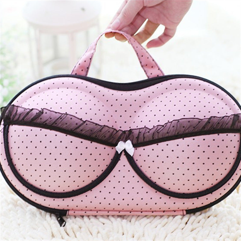 Stylischer gepunkteter Make-up-Organizer Brehn