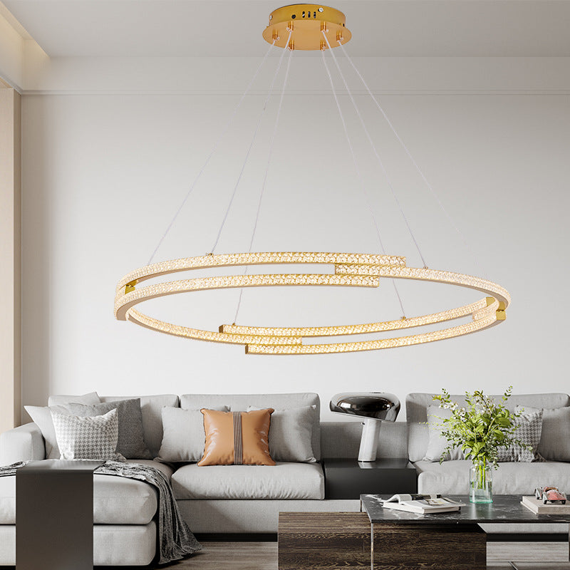 Modern Minimalist Ring Kronleuchter