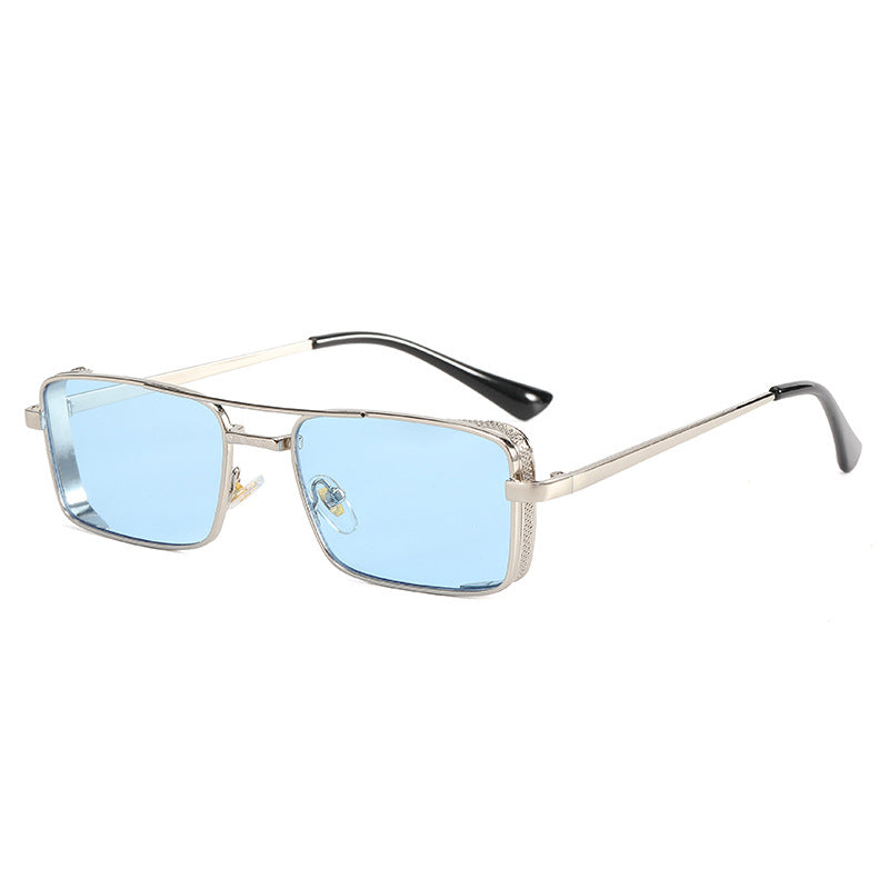 Damen modische rechteckige Sonnenbrille mit luxuriösem Rahmen Brehn