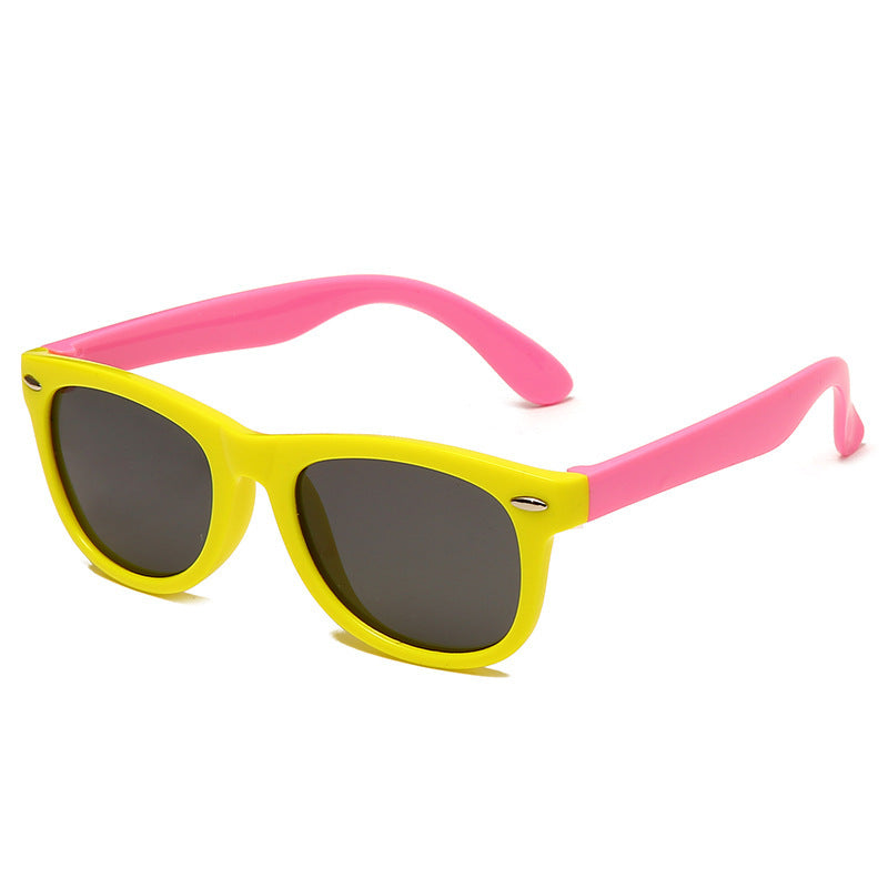 Brehn | Kinder Flex Sonnenbrille mit flexiblem und robustem Rahmen