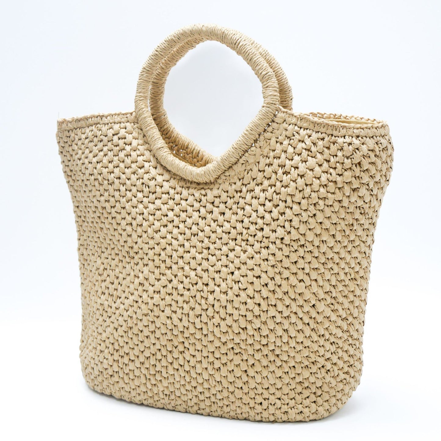 Handgefertigte Stroh Tasche Brehn