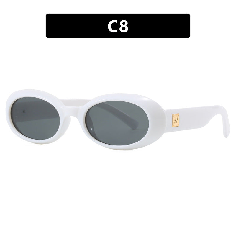 Damen exklusive Sonnenbrille im eleganten Ovaldesign Brehn
