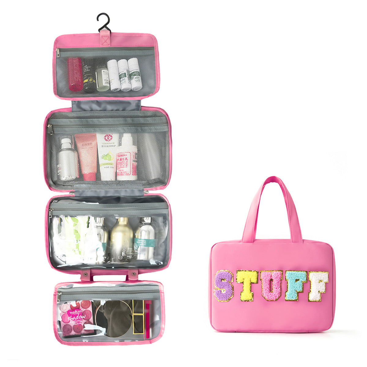 Multifunktionale Kosmetik-Organizer Tasche mit Aufhängbarem Design Brehn
