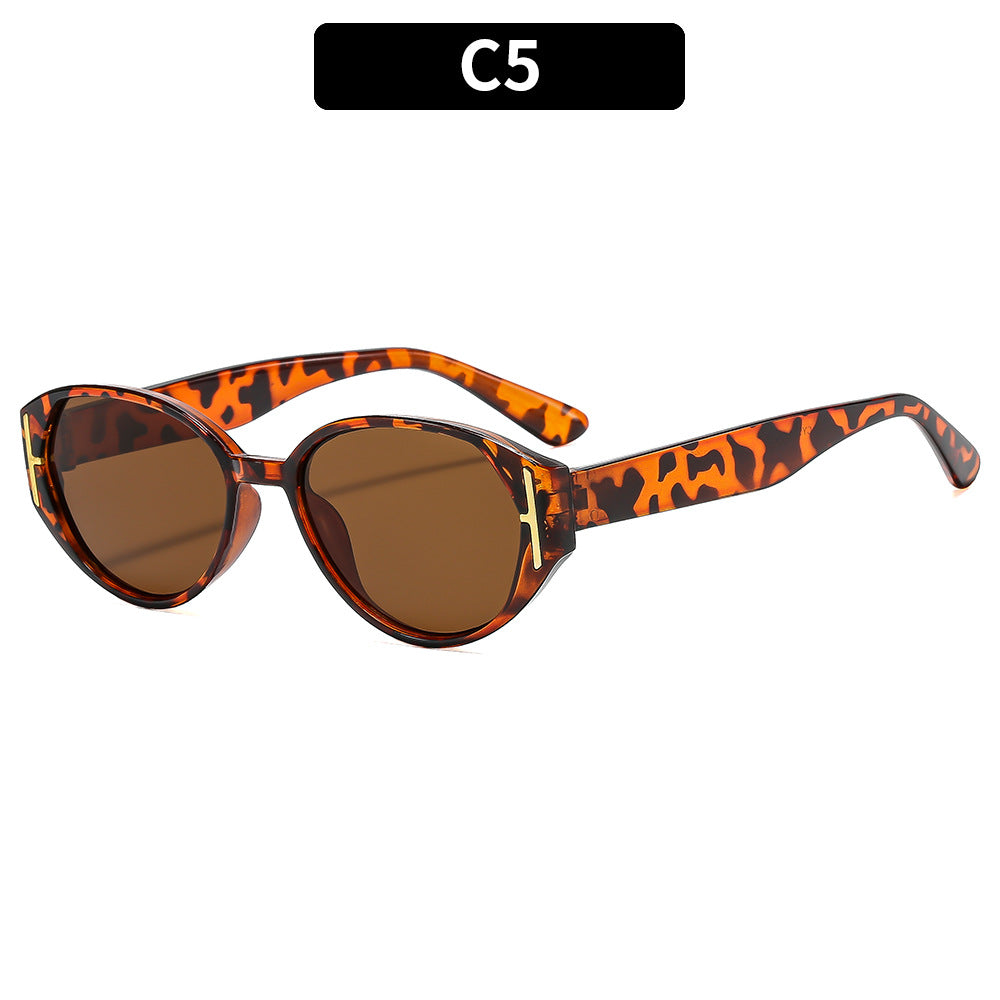 Schlanke Katzenaugen-Sonnenbrille