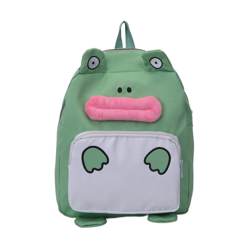 Kinder Plüsch Frosch Rucksack Brehn