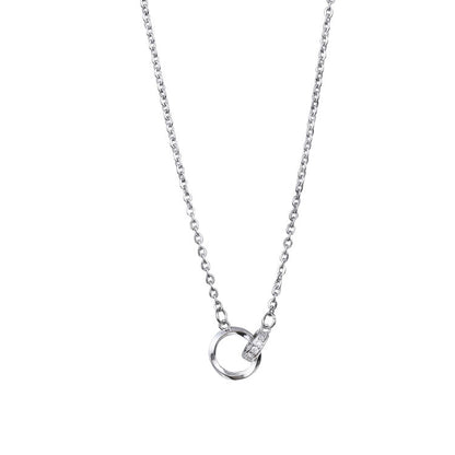 Modern Minimalist Link Necklace Brehn