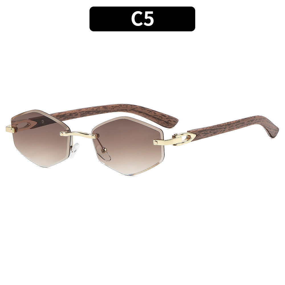 Multifunktionale sechseckige Mode-Sonnenbrille