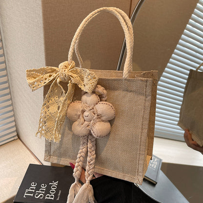 Artisan Floral Akzent Handtasche