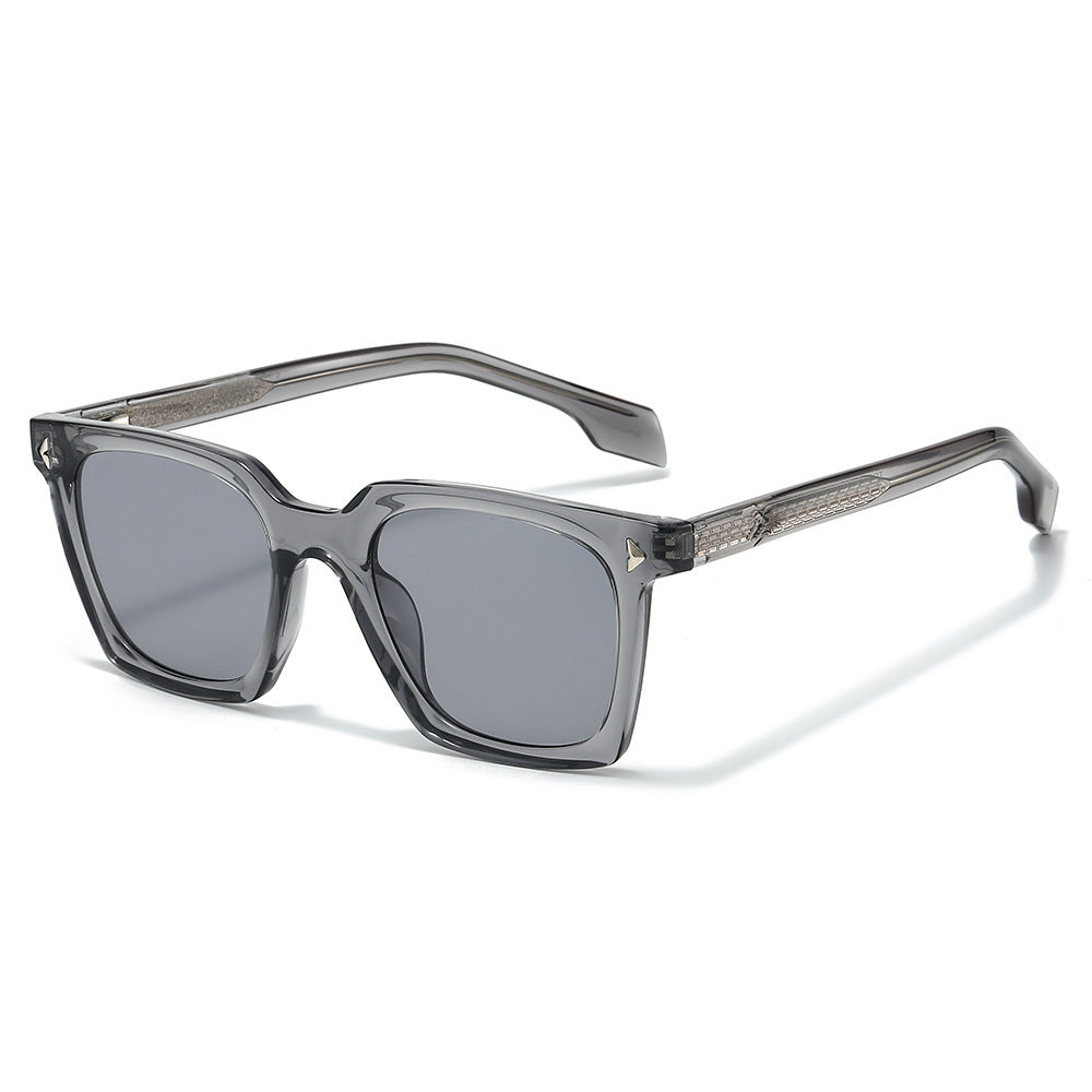 Retro-inspirierte übergroße geometrische Sonnenbrille Brehn