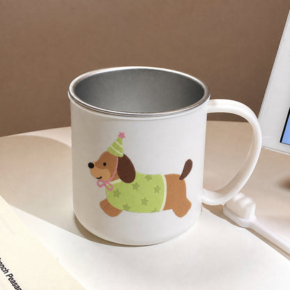 Keramiktasse mit Charmantem Hundemotiv Brehn
