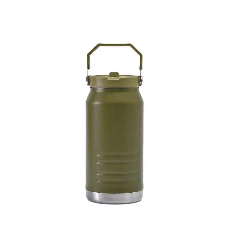 Damen XL Isolierflasche mit robustem Tragegriff Brehn