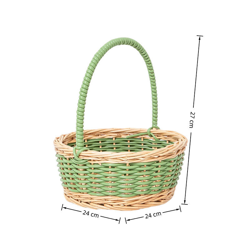 Dekorative Geflochtene Blumenkorb Brehn