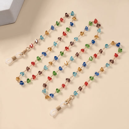Chic Schmuckstein-Stil Brillen Kette Brehn