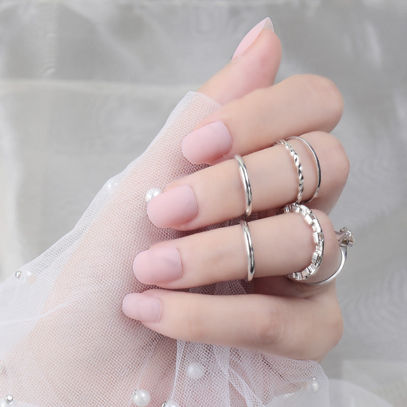 Matte Press-On Nagelset Brehn