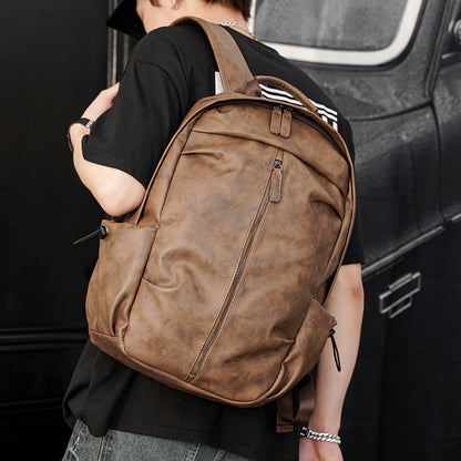 Eleganter Rucksack Aus Robustem Kunstleder mit Multifunktionalen Fächern Brehn