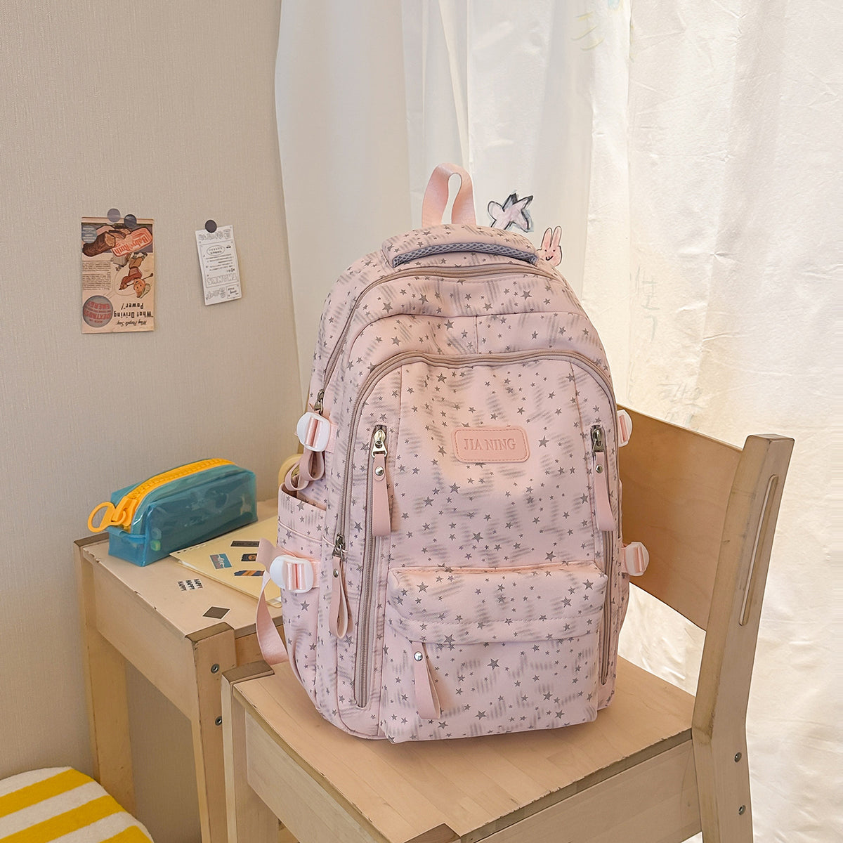Stilvoller Mehrfachfächer Star-geschmückter Rucksack Brehn