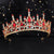 Damen Elegante Kristall-Tiara mit filigranem Design Brehn