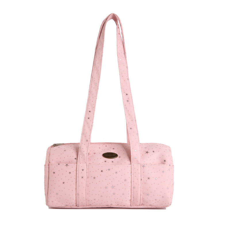 WoStylish Star-Beschmückte Schultertasche Brehn