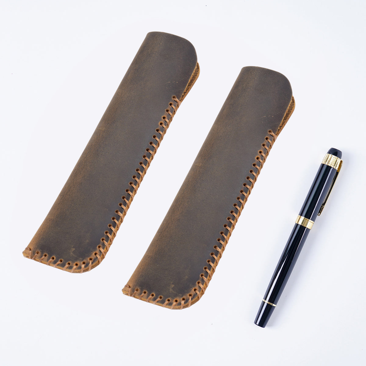 Premium Leder Bleistifttasche