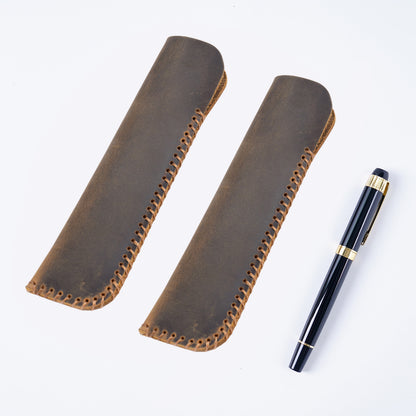 Premium Leder Bleistifttasche