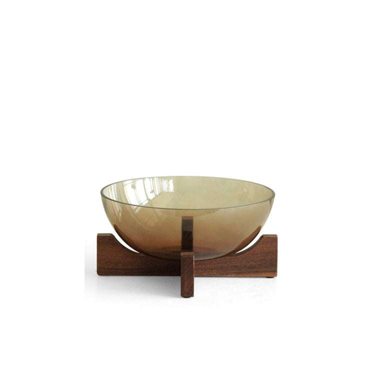 Moderne Dekorative Glas Servierschüssel