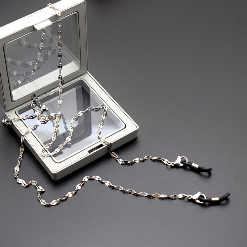 Stylische Silberketten Brillenhalter Brehn