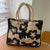 Handgefertigte Strandtasche mit Floralem Design Brehn