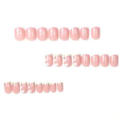 Premium Elegante Französische Spitze Acryl Nagelverstärkungen Brehn
