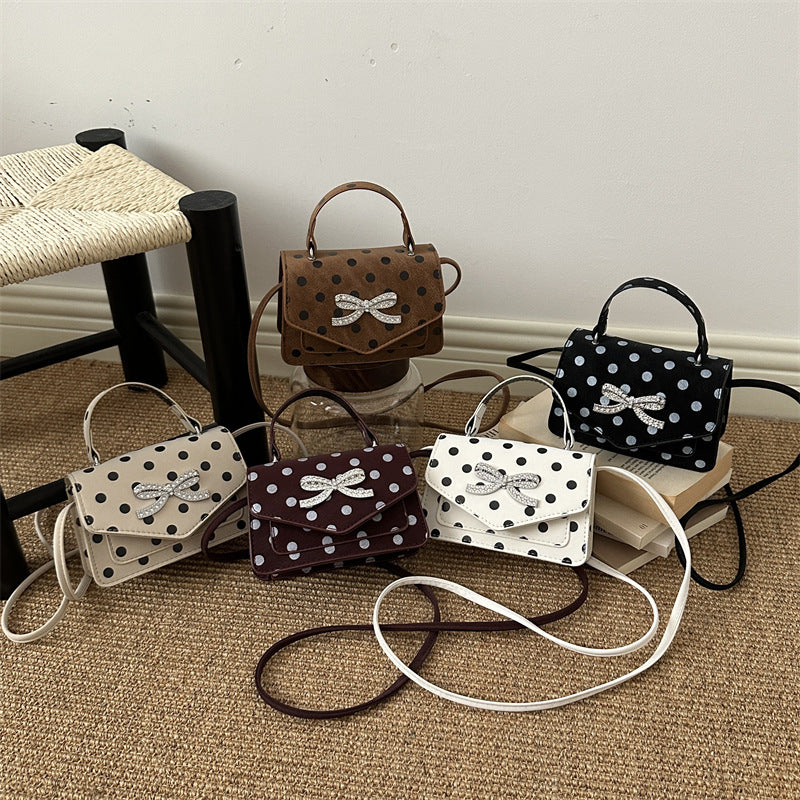 WoElegant Polka Dot Handtasche Brehn