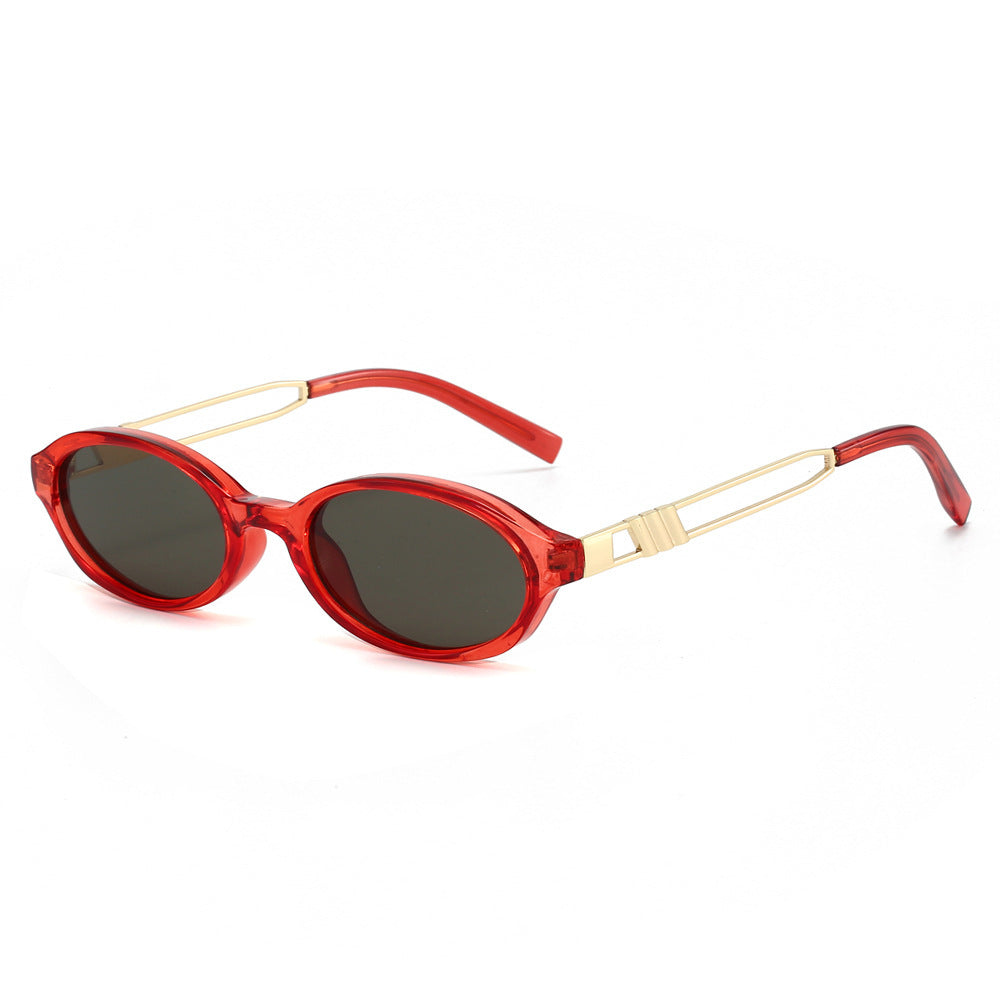 Chic Ovalrahmen Sonnenbrille Brehn
