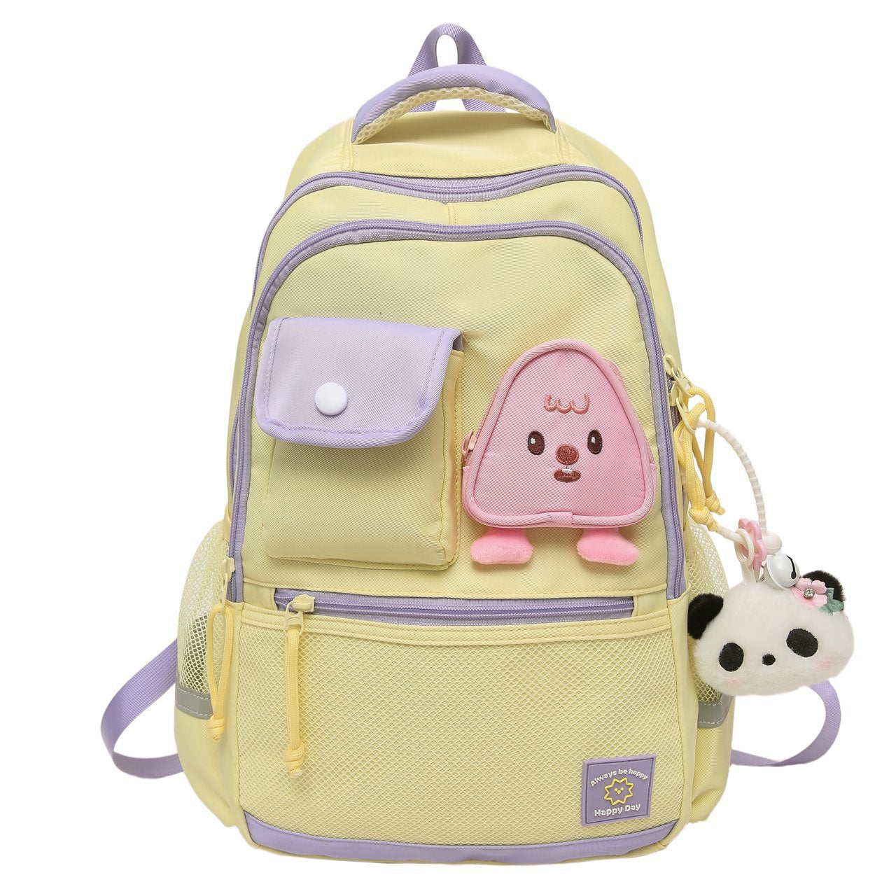 Kinderrucksack mit Verspieltem Tiermotiv und Vielseitigen Fächern Brehn