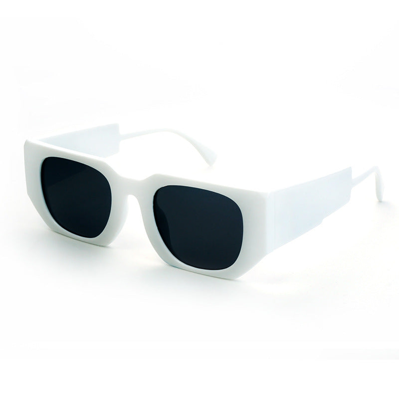 Damen Modische Sonnenbrille mit kantigem Rahmen und UV-Schutz Brehn