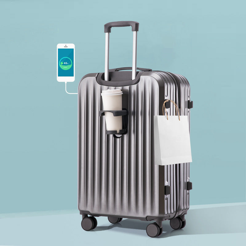 Smart-Access Rolling Suitcase Brehn