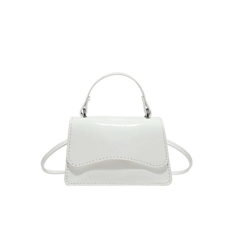 WoStylish Patentleder Mini-Handtasche Brehn