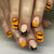 Saisonales Halloween-Themen Press-On Nagelkunst Set Brehn
