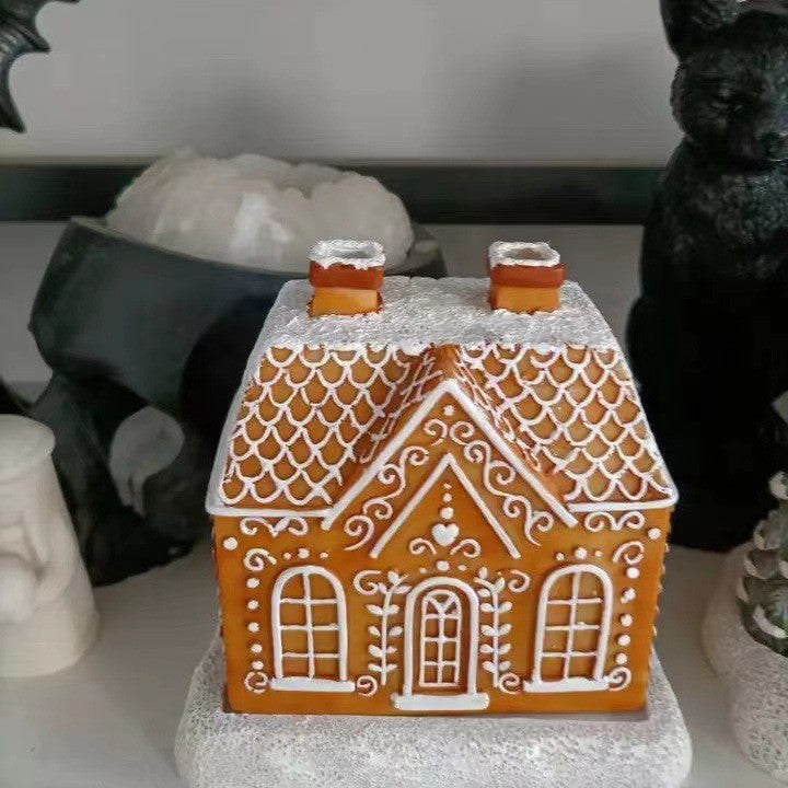 Dekorativen Winterhäuschen Brehn