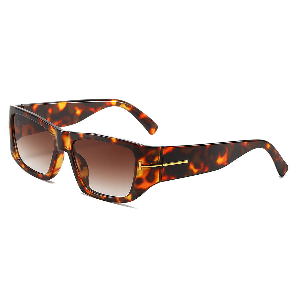 Retro-Inspirierte Übergroße Quadratische Sonnenbrille Brehn
