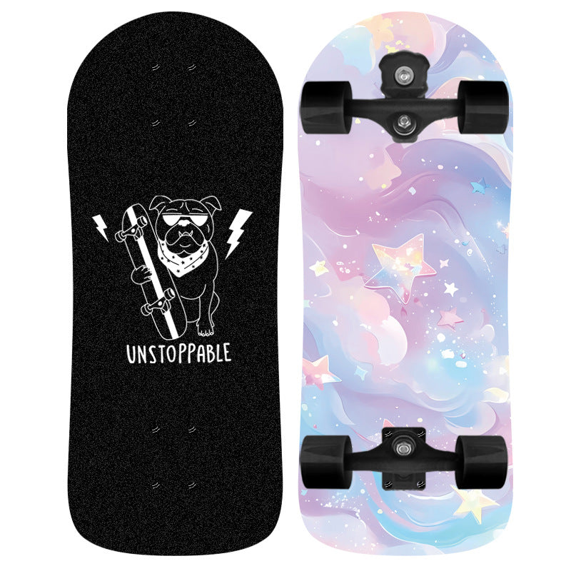 Unicorn-Themen Grafik Skateboard Brehn