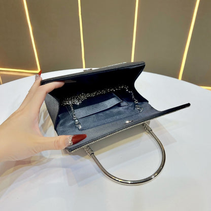 Glamouröse Strass Abendtasche
