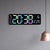 Digitaler Multifunktionswecker mit mehrfarbigem LED-Display und Temperaturanzeige Brehn