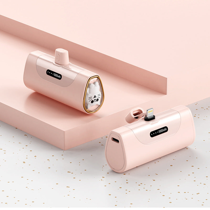 Lustige Powerbank mit integrierter Tierfigur Brehn