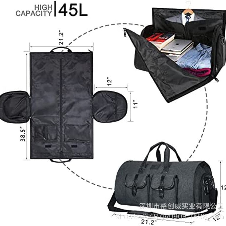 Professionelle Kleider Reise Duffel Tasche Brehn