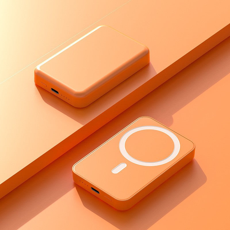 Tragbare Induktions-Powerbank mit Integriertem Kabelmanagement Brehn