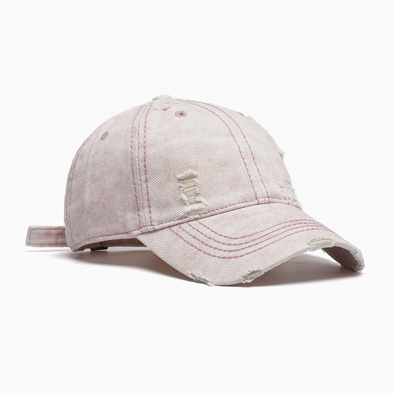Damen lässige Destroyed-Basecap Brehn  1783610781