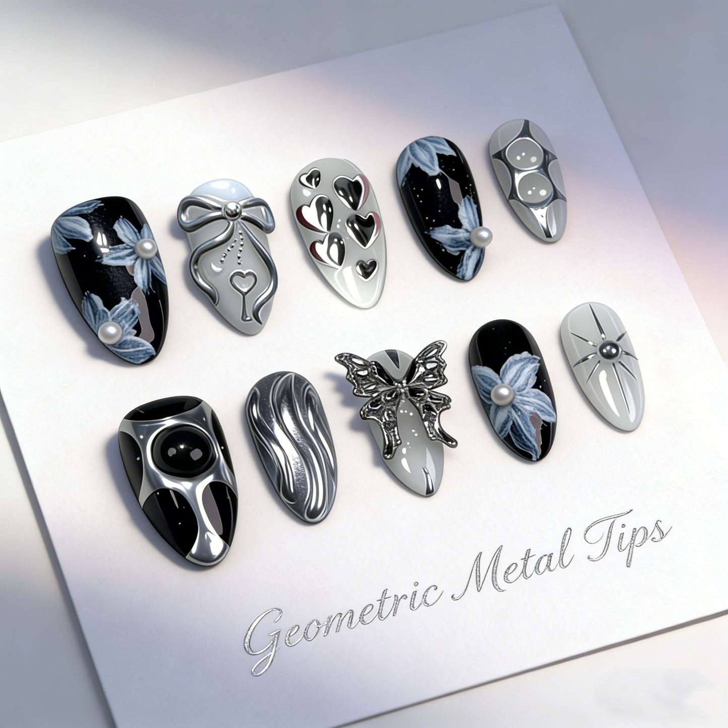 Glamouröses Nageldesign Set Brehn