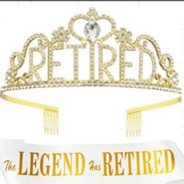 Damen Festliche Tiara mit Aufschrift und Satin-Schärpe Brehn