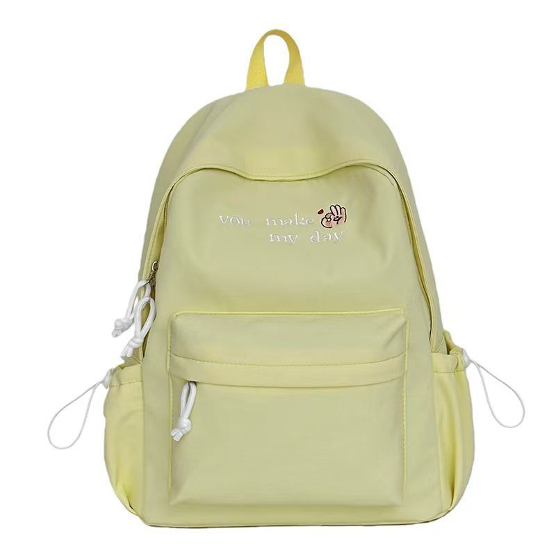 Lässiger Bestickter Rucksack Brehn