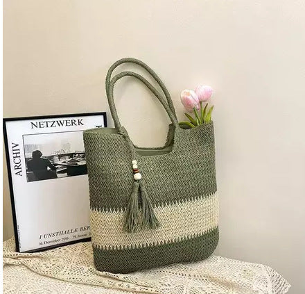 Handgewebte Strandtasche Brehn